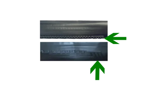 تیپ ابیاری بغل دوخت در مقابل وسط دوخت