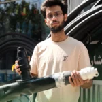 کمربند نخدار نصب شده روی لوله